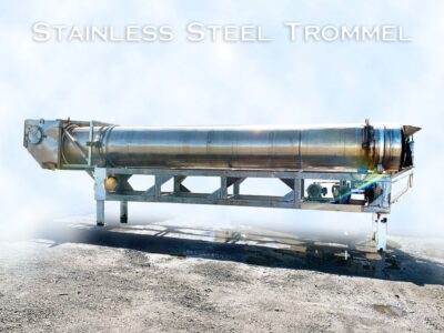Stainless Steel Trommel 30" x 17'